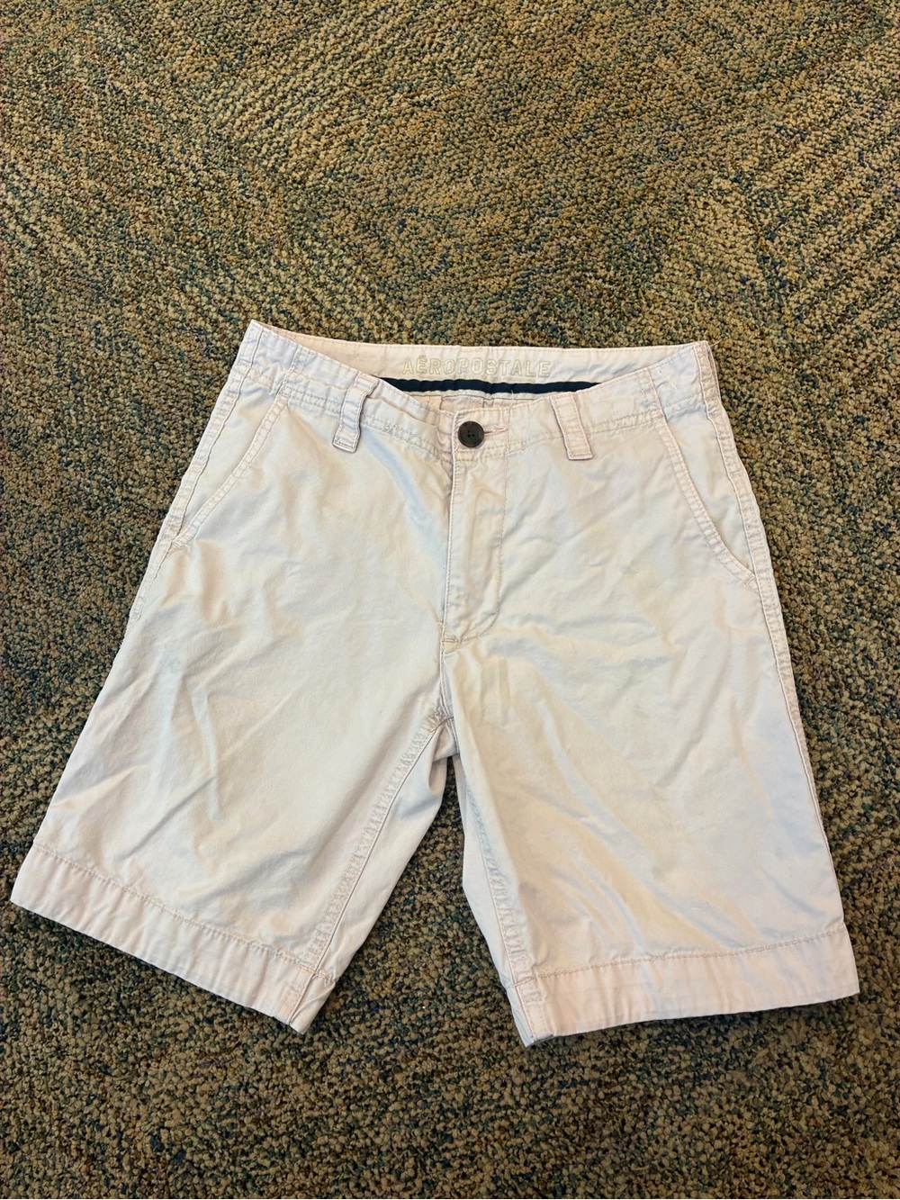 Old Aeropostale Men’s Chino Shorts Light Pink size 27